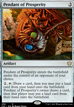 Featured card: Pendant of Prosperity