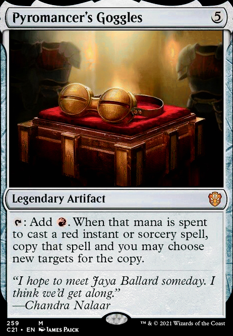 Featured card: Pyromancer's Goggles
