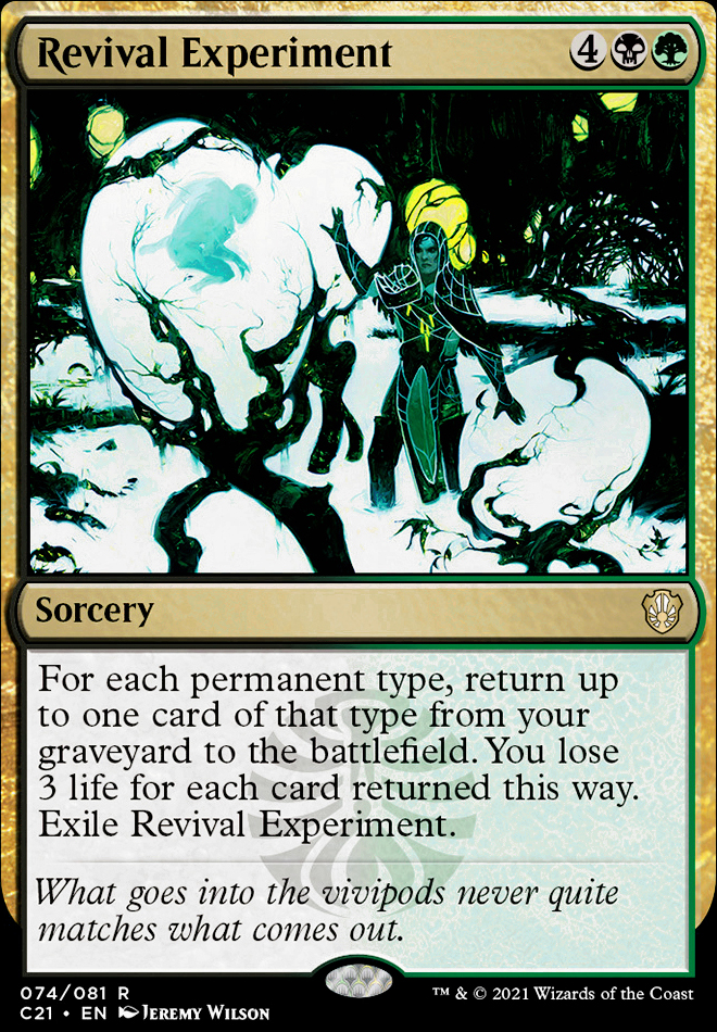 Featured card: Revival Experiment