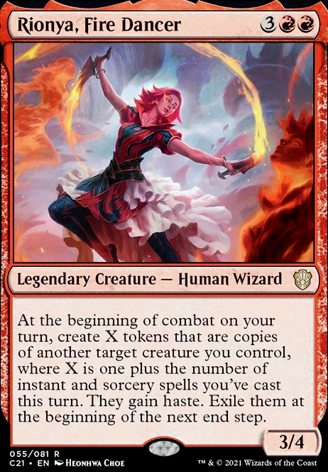 Commander: Rionya, Fire Dancer
