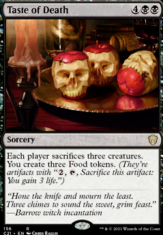 Featured card: Taste of Death