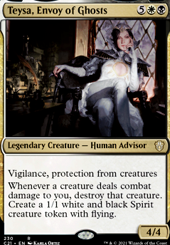 Teysa, Envoy of Ghosts feature for Orzhov Angels