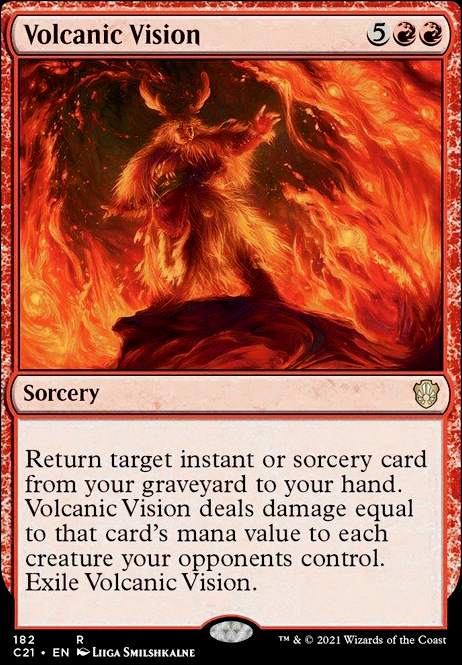 Featured card: Volcanic Vision
