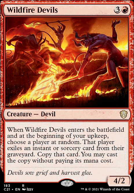 Wildfire Devils feature for Watch the World Burn ($80 Chaos Burn)