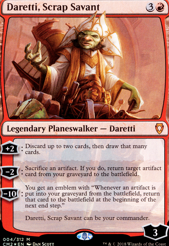 Featured card: Daretti, Scrap Savant