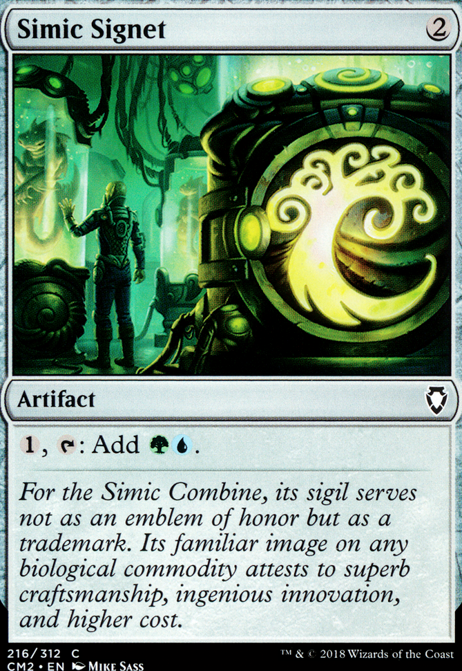 Simic Signet feature for Praetor's Voice