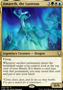 Amareth, the Lustrous feature for New Bant commander