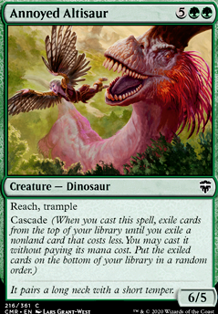 Annoyed Altisaur feature for Where Did THAT Come From? (Cascade Oops 5C)