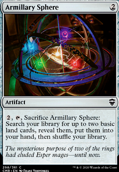 Armillary Sphere feature for Weakening Legion (Pauper EDH)
