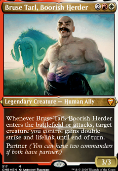 Bruse Tarl, Boorish Herder feature for Allies are Slivers, just only on your turn
