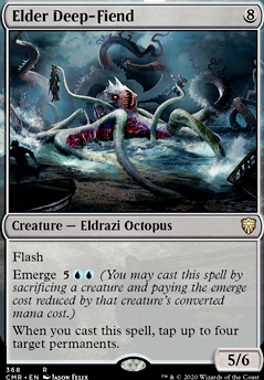 Elder Deep-Fiend feature for Eldrazi Emerge