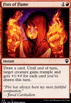 Fists of Flame feature for BR Aggro