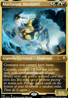 Maelstrom Wanderer feature for Cascade for the tough opponents Maelstrom Wanderer