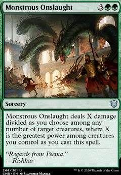 Featured card: Monstrous Onslaught
