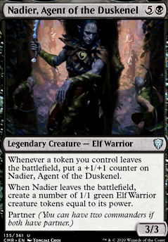 Nadier, Agent of the Duskenel feature for Nadier-Gilanra Commander Deck