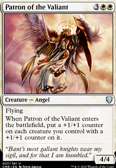 Featured card: Patron of the Valiant