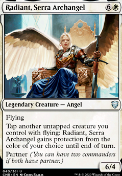 Featured card: Radiant, Serra Archangel