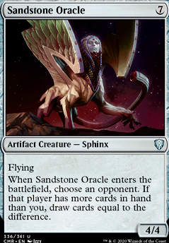 Sandstone Oracle feature for Night of the Living Robots v2 | Feldon EDH