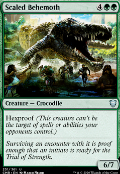 Scaled Behemoth feature for Crocodile Tribal