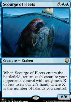 Scourge of Fleets feature for Izzet Fishing Retreat