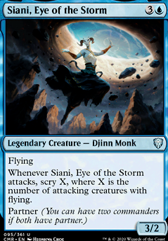 Commander: Siani, Eye of the Storm