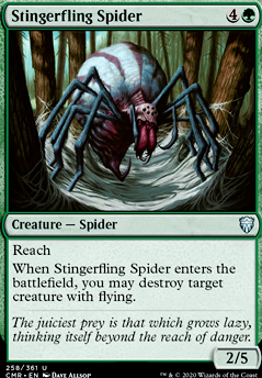 Featured card: Stingerfling Spider