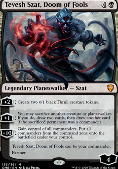 Tevesh Szat, Doom of Fools feature for Gods - The End of All Commander