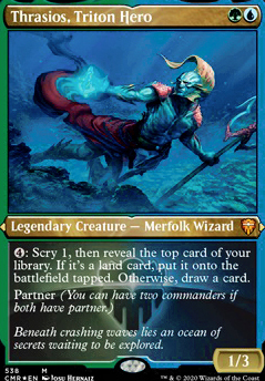 Featured card: Thrasios, Triton Hero