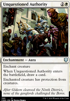 Featured card: Unquestioned Authority