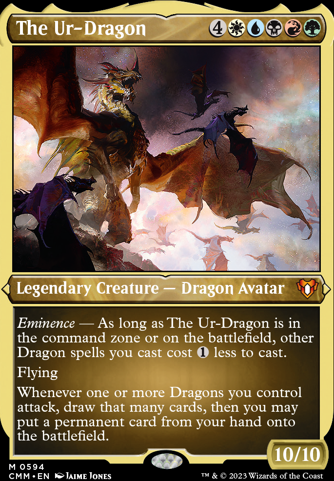Commander: altered The Ur-Dragon