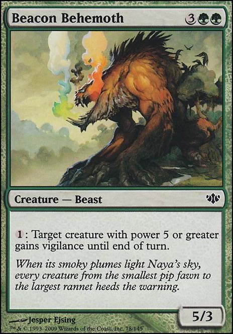 Featured card: Beacon Behemoth