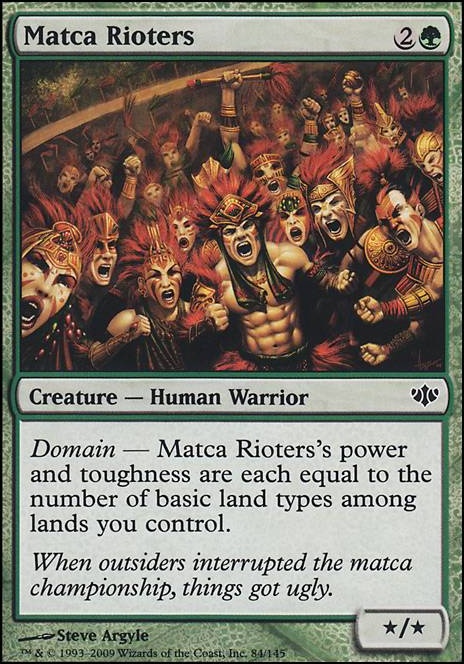 Featured card: Matca Rioters