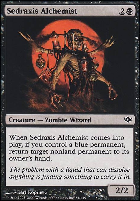 Sedraxis Alchemist feature for Cheap UB Zombie