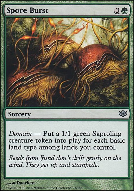 Featured card: Spore Burst