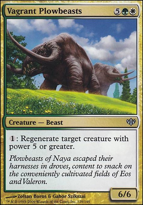 Featured card: Vagrant Plowbeasts