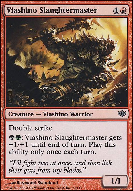 Viashino Slaughtermaster feature for Savage Slaughter