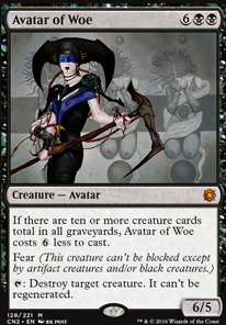 Featured card: Avatar of Woe