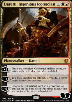 Commander: Daretti, Ingenious Iconoclast