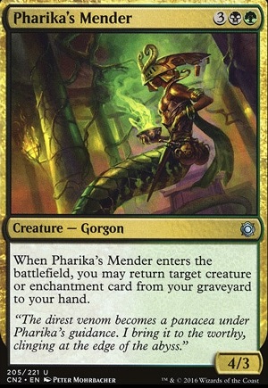 Pharika's Mender feature for Mono Black