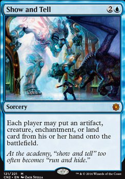 Show and Tell feature for Mono-blue Omnitell [Budget Legacy]
