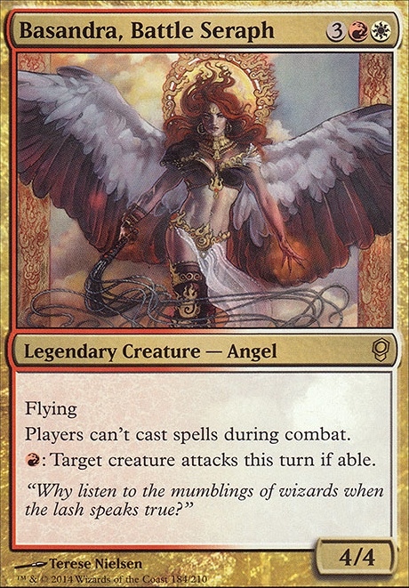Basandra, Battle Seraph feature for 5 Color redheads