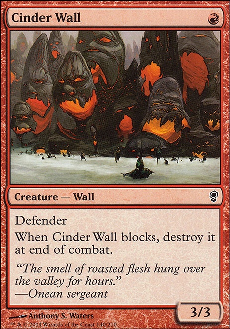 Featured card: Cinder Wall