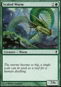 Featured card: Scaled Wurm