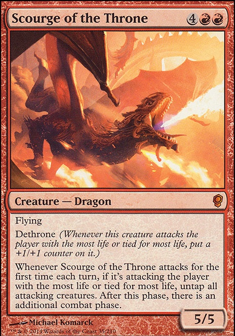 Featured card: Scourge of the Throne