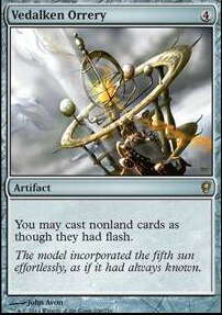 Vedalken Orrery feature for Boros Equipment....Combo storm?