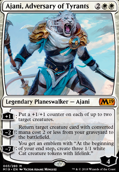 Ajani, Adversary of Tyrants feature for Show Me Your Kitties