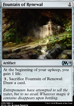 Featured card: Fountain of Renewal