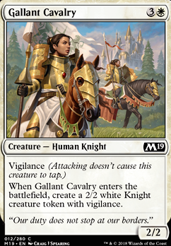 Featured card: Gallant Cavalry