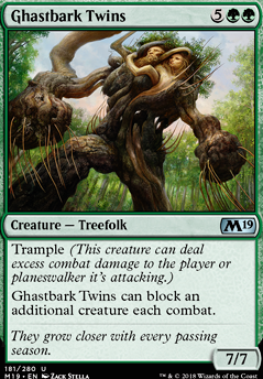 Featured card: Ghastbark Twins