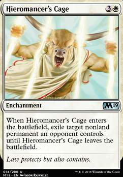 Featured card: Hieromancer's Cage